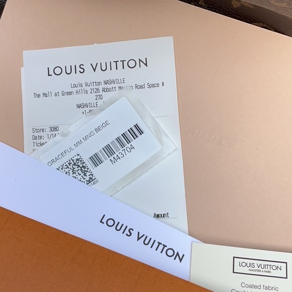 Louis Vuitton Classic Brown Monogram Tote- Graceful mm - Picture 9 of 15